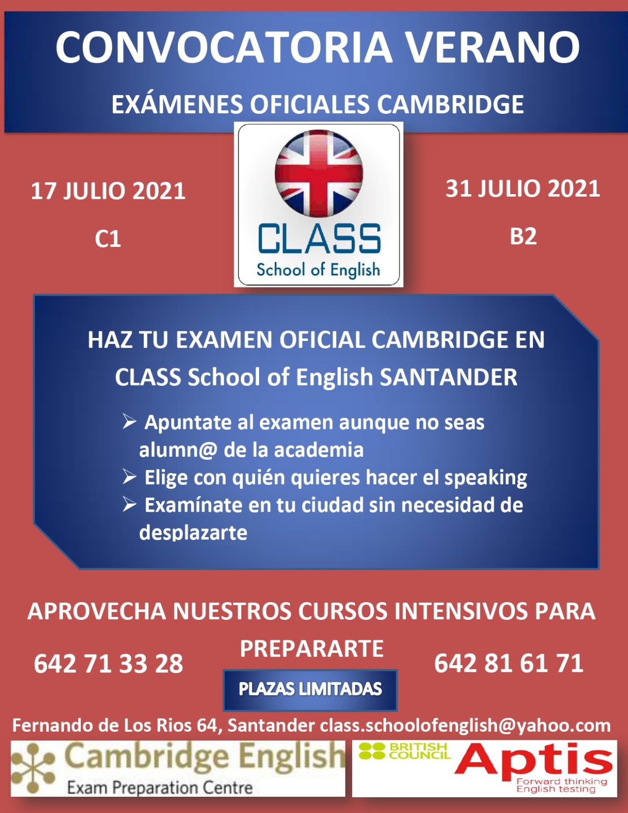 Class School of English